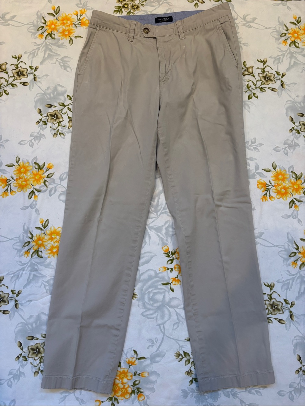Nautica 30x32 Tan Beacon Pant